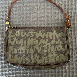 Louis Vuitton Monogram Graffiti Pochette Accessoires Pouch